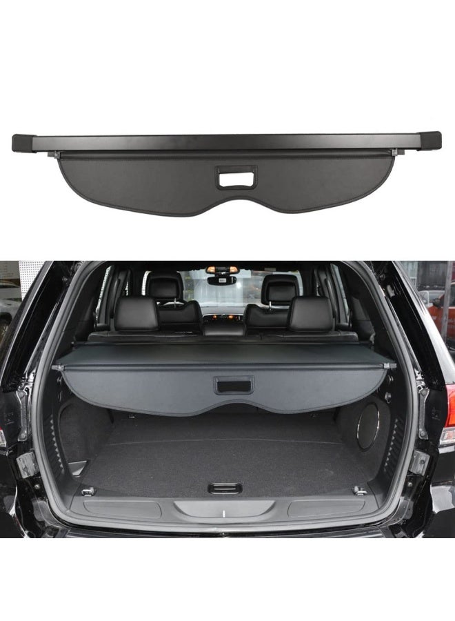 Generic Boparauto Cargo Cover For Jeep Grand Cherokee Accessories 2011 2020 2021 Rear Trunk Shade Covernot Fit For 2021 Winter Not Fit For Grand Cherokee L 2022  - Image 1