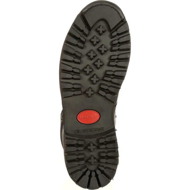 ROCKY Side Zipper Jump Boot, Black, Size 10.5(ME) - Image 2