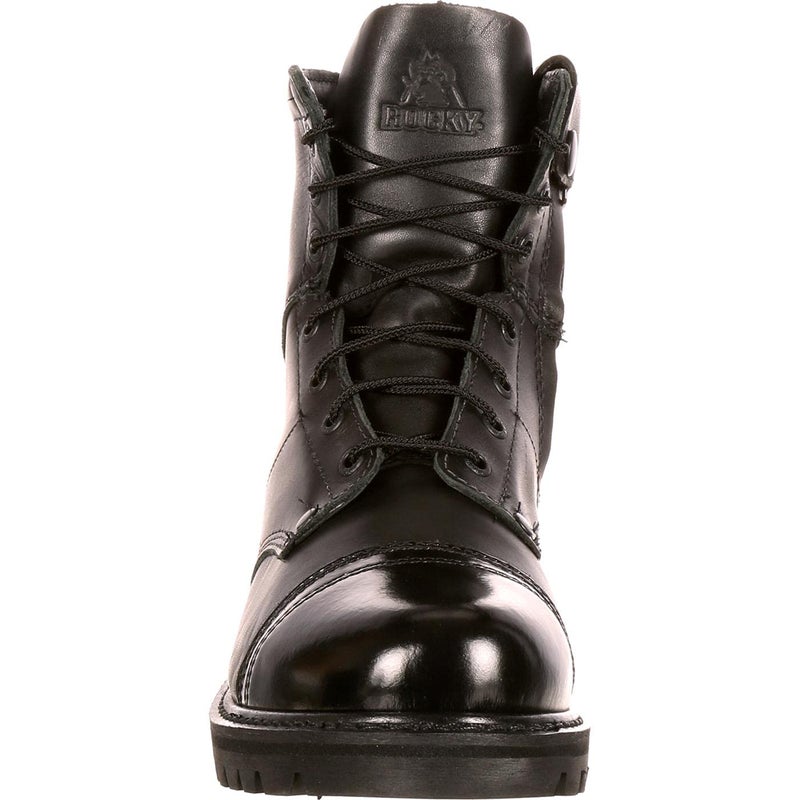 ROCKY Side Zipper Jump Boot, Black, Size 10.5(ME) - Image 3