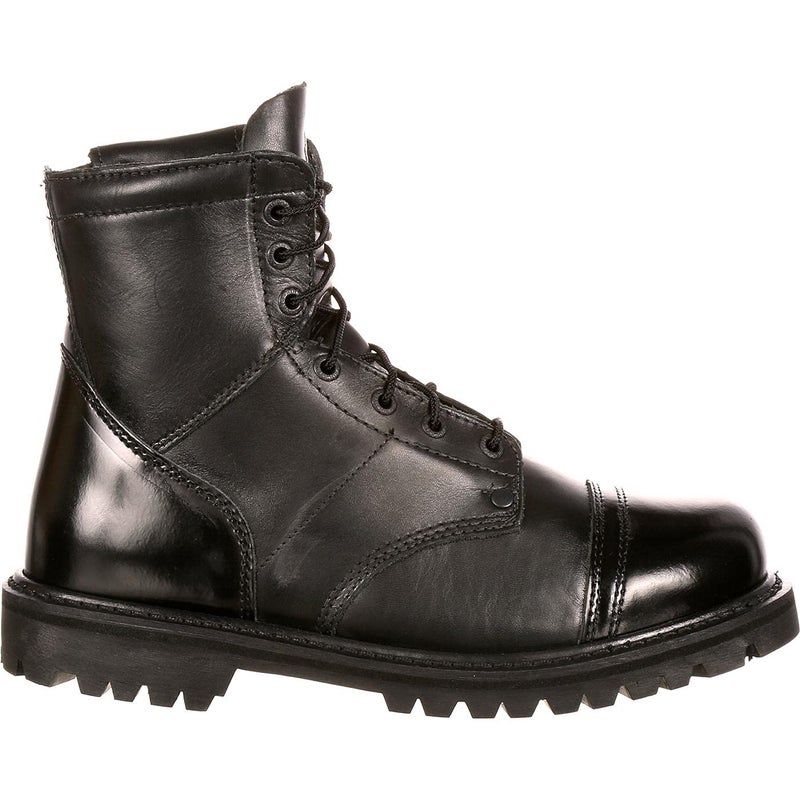 ROCKY Side Zipper Jump Boot, Black, Size 10.5(ME) - Image 1