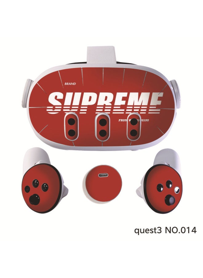 Generic Quest3 Stickers Are Suitable For Meta Quest 3 Skins Skin Color Stickers Protective Film Paste Without Residual Glue-Color:02  - Image 3