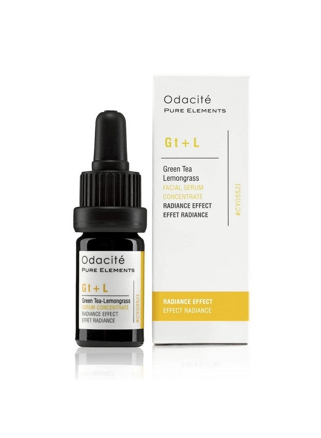 أوداسايت سيروم مُركّز لتفتيح البشرة من أوداسيتي، بخلاصة الشاي الأخضر وعشب الليمون، لبشرة مُشرقة - مُركّز زيت الوجه المُضاد للشيخوخة، خفيف الوزن، مُرطّب ومُشرق، للبشرة المُرهقة والباهتة - 0.17 أونصة سائلة - Image 1