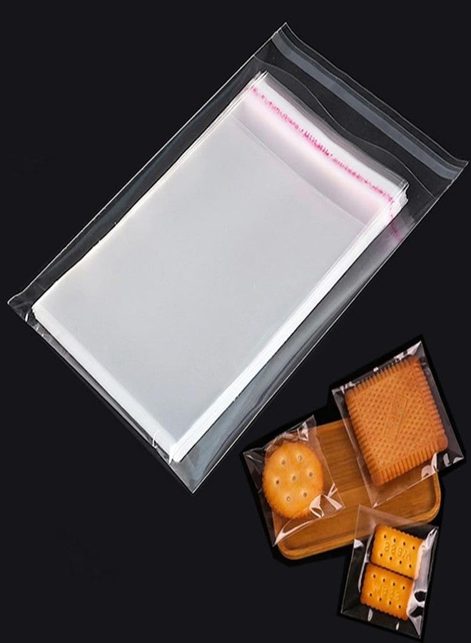 Searik Self Sealing Cellophane Bags 3x3 Inches, Clear Treat Bags - Image 1