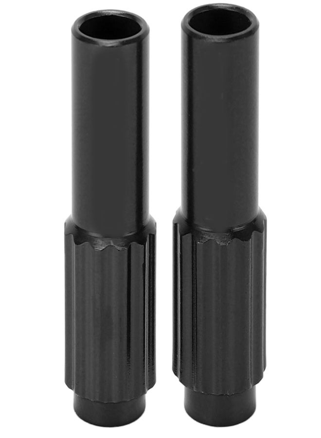 RISK 2pcs/set Bicycle Micro Adjustable Screws Anodizing Bike Adjustable Derailleur Regulator ScrewBlack - Image 2