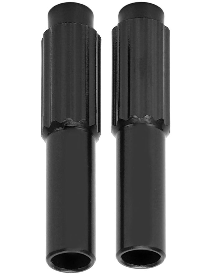 RISK 2pcs/set Bicycle Micro Adjustable Screws Anodizing Bike Adjustable Derailleur Regulator ScrewBlack - Image 1