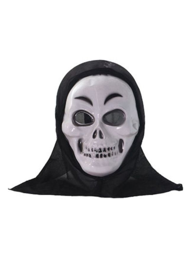 أكاليكس الجمجمة كامل رئيس قناع أبيض وأسود لعبة لمدة 3 + سنة الفئة العمرية الأطفال - Image 1