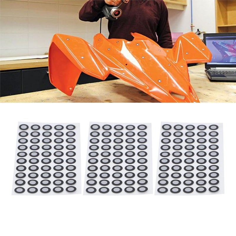 3D Scanner, 3pcs 3D Scanning Markers, 6mm Inner Diameter and 10mm Outer, with High Reflectivity, Suitable for Motion Capture and Gait Analysis,for Precise Optical Tracking - Image 4
