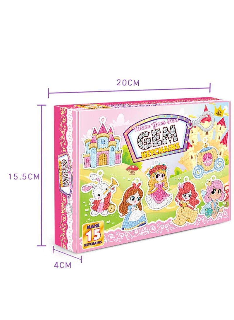 Bebiland - Diamond Painting Kits for Kids, Gem Paint by Numbers Diamonds Arts and Crafts, Art Craft Kits Stickers Dots Gift - Image 1
