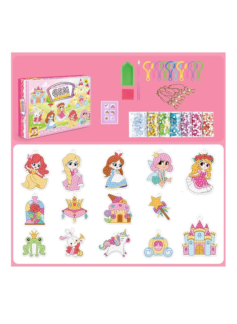 Bebiland - Diamond Painting Kits for Kids, Gem Paint by Numbers Diamonds Arts and Crafts, Art Craft Kits Stickers Dots Gift - Image 1