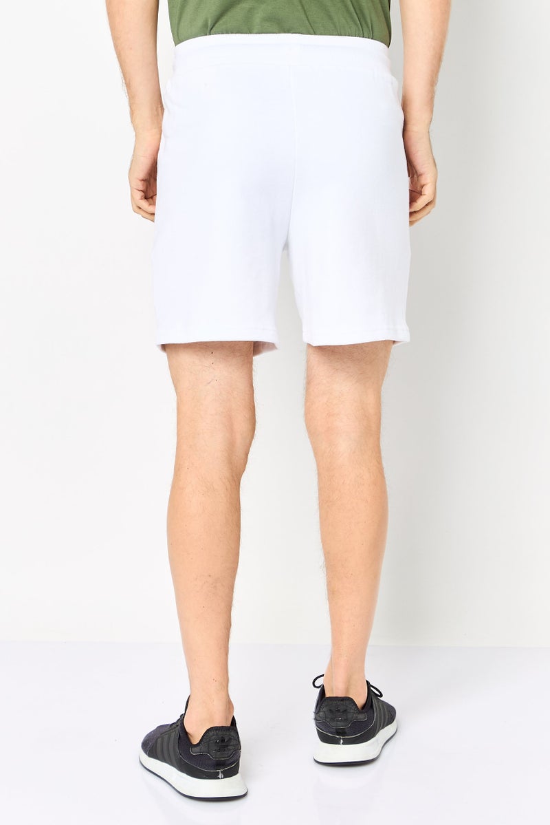 Reebok Men Sportswear Fit Training Shorts, White - Image 2