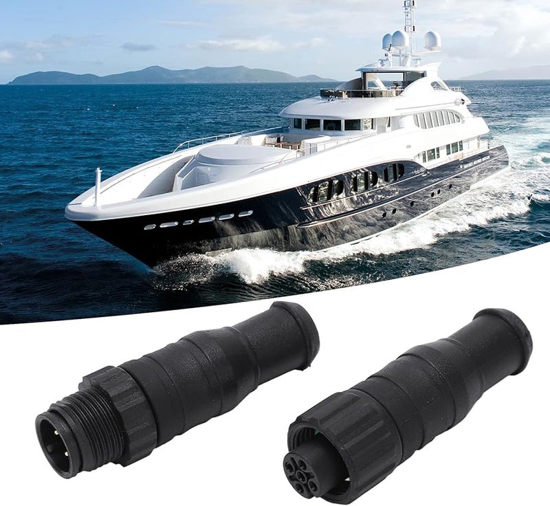 2 قطعة من مجموعة إنهاء NMEA 2000 البحرية من النوع M12 ذكر وأنثى 5 دبابيس مقاومة للماء - Image 5