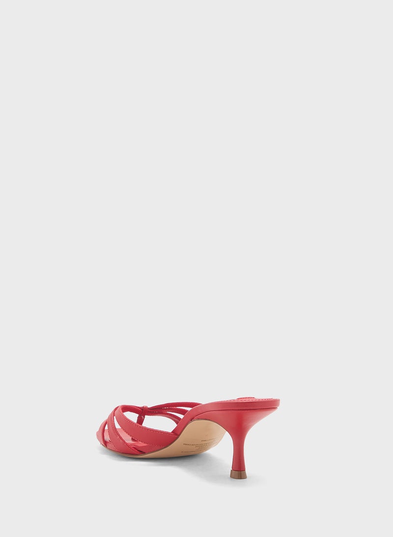 STEVE MADDEN Cary Multi Strap Mid Heel Sandals  - Image 3