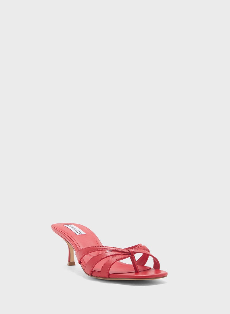 STEVE MADDEN Cary Multi Strap Mid Heel Sandals  - Image 2