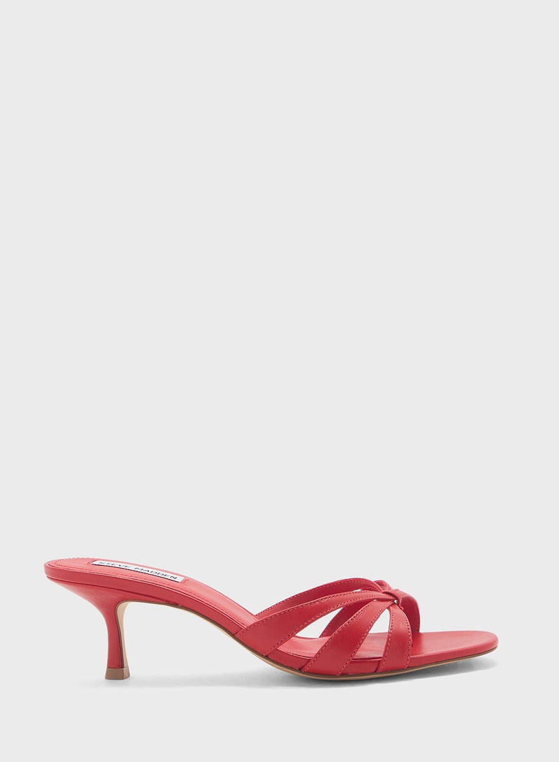 STEVE MADDEN Cary Multi Strap Mid Heel Sandals  - Image 1