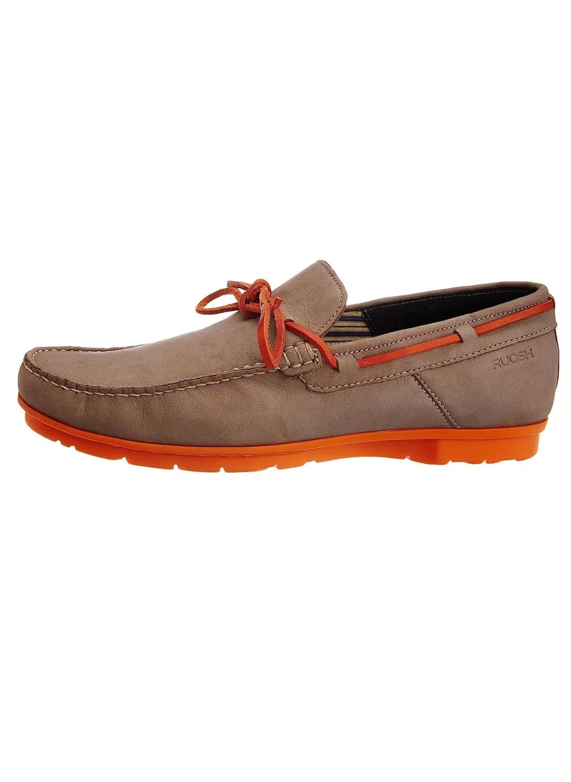 RUOSH Mens Clark Classic Loafer Slip on Driving Comfort Leather Work Office Formal Occasion Party Casual Wear Italian Design Anti Skid Padded Insole Fashion Premium Shoes