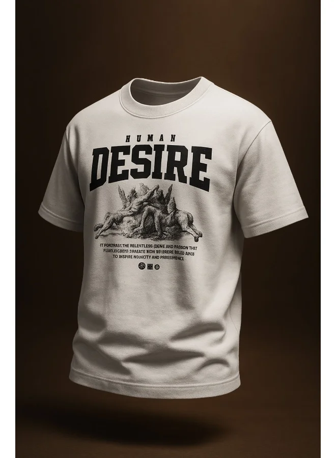 Veirdo Veirdo® Men's T-Shirt Regular Fit Round Neck Pure Cotton Half Sleeve Graphics Printed T-Shirt Different Size Range (V99_DISR_WT_XL)