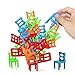 Jenilily Stacking Chairs Game Family Board Balancing Toys Games for Kids 18 Chairs Toys Set - Image 2