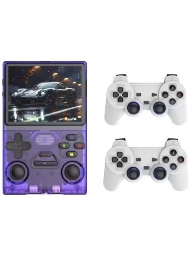 M18 Pro Handheld Video Game Console 3.5 Inch Display HDMI Compatible with 2 Wireless Controllers - Image 1