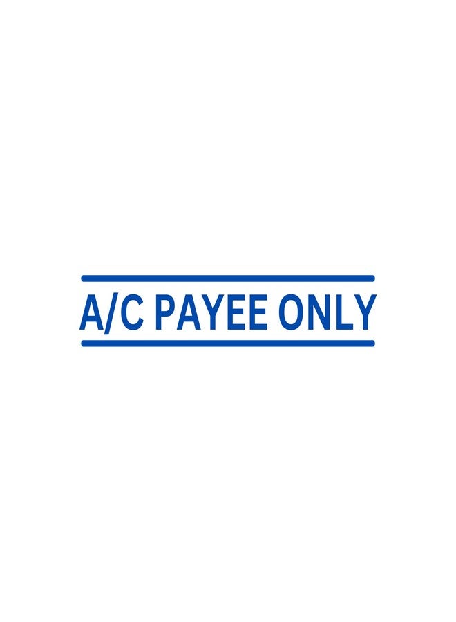Everyday Walk Pre Ink Stamp with Message Account Payee Only (Blue) - Image 3