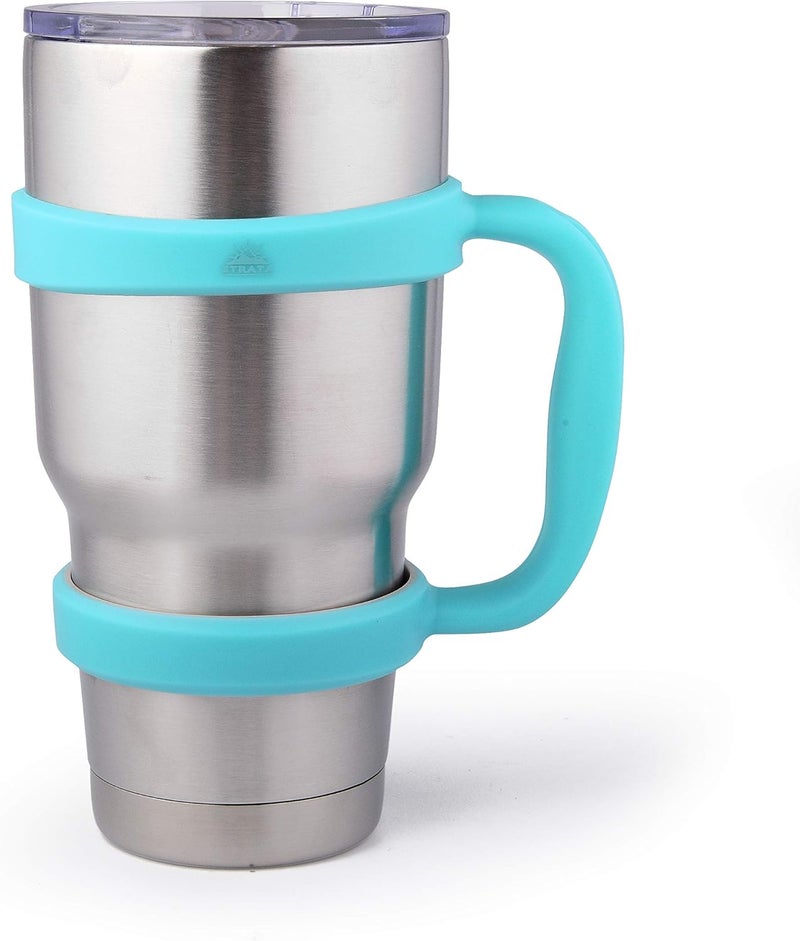 STRATA CUPS 30oz Tumbler Handle (Teal) Available For 30oz YETI Tumbler, OZARK TRAIL, Rambler Tumbler - BPA FREE - Image 3