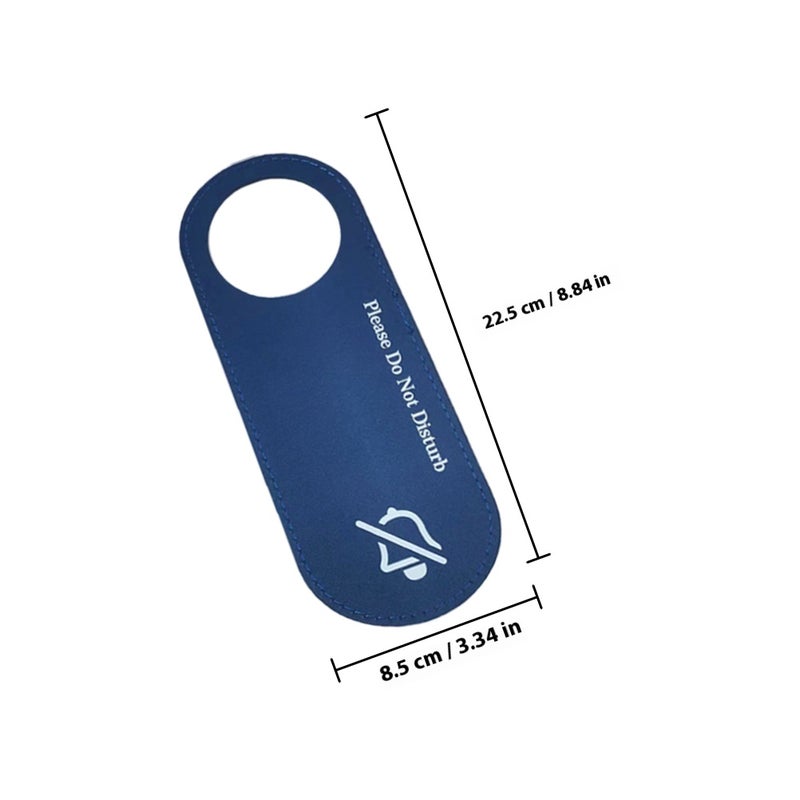 4pcs Please Do Not Disturb Warning Door Sign Hotel Door Indicator Double Side Hanging Door Sign - Image 2