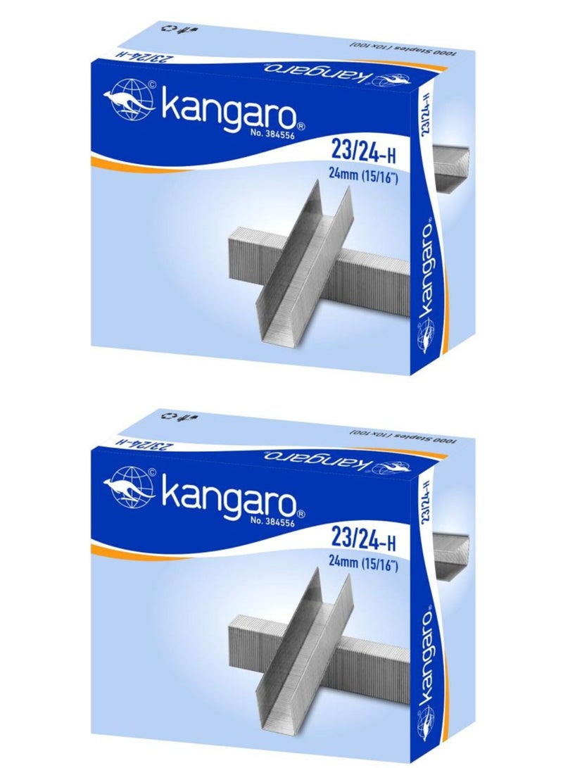 Kangaro 2000-Piece Staple Pins Silver - Image 1