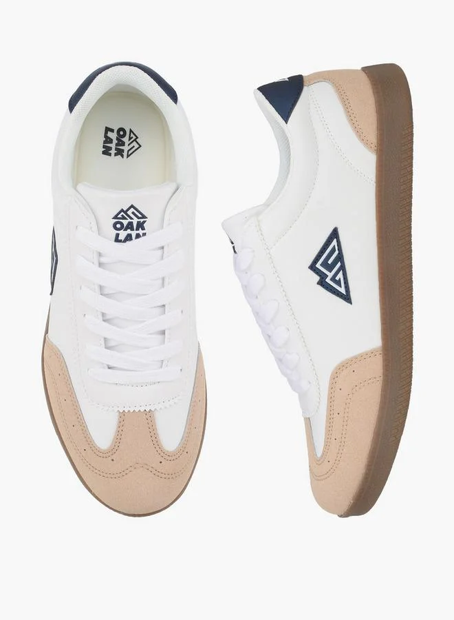 شو اكسبرس Colourblock Lace-Up Ankle Sneakers