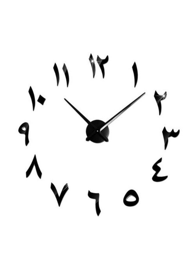Home Gallery 3D Wooden Clock Arabic Digits  - Image 2