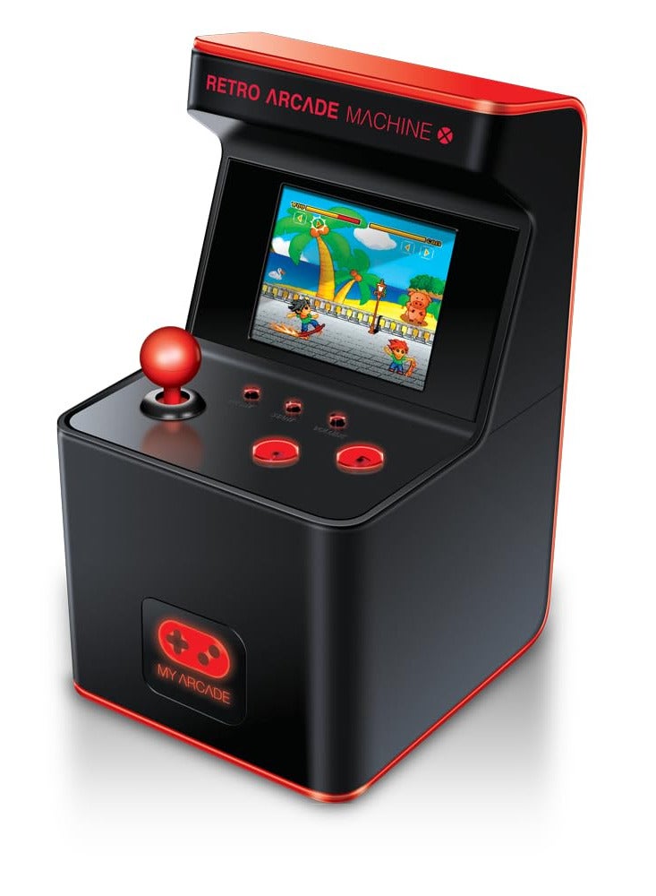 My Arcade Retro Arcade Machine X Playable Mini Arcade: 300 Retro Style Games Built In, 5.75 Inch Tall, AA Battery Powered, 2.5 Inch Color Display, Illuminated Buttons, Speaker, Volume Control - Image 1