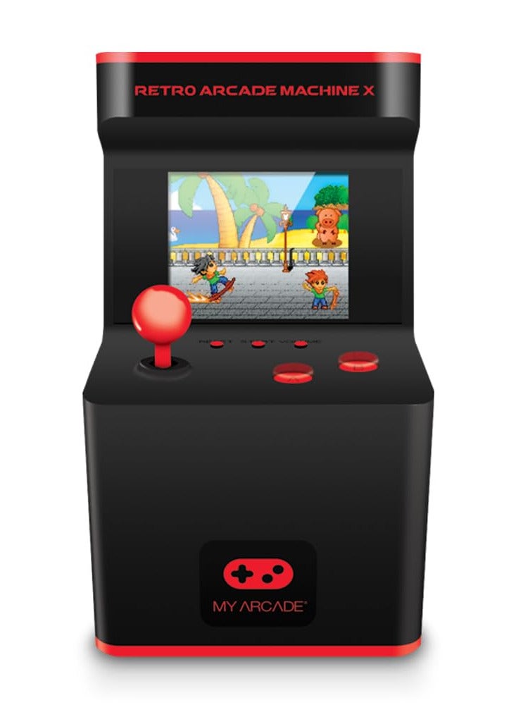 My Arcade Retro Arcade Machine X Playable Mini Arcade: 300 Retro Style Games Built In, 5.75 Inch Tall, AA Battery Powered, 2.5 Inch Color Display, Illuminated Buttons, Speaker, Volume Control - Image 3