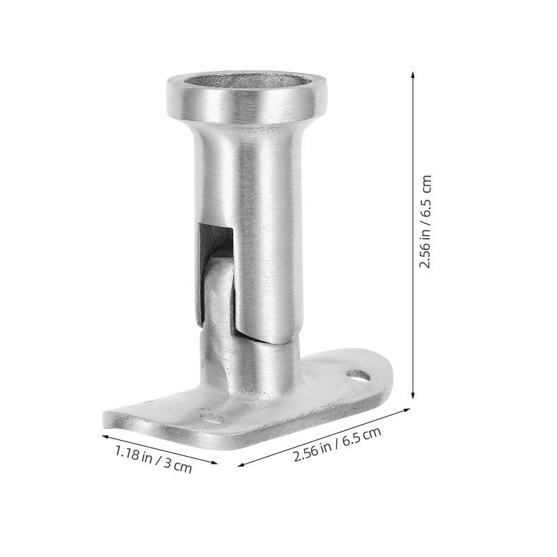 Stainless Steel Handrail Brackets for Staircases, Modern Design, Easy Installation - Image 2