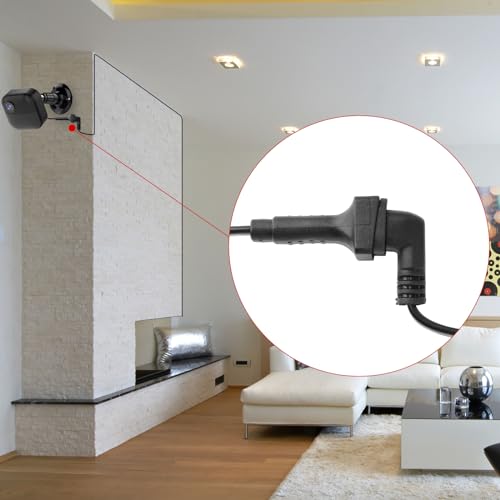 Uogw 2 Pack Extension Cable Compatible with Blink Outdoor 4(4th Gen),5inch Weatherproof Outdoor L-Shaped Flat Power Extension Cord,Female Mirco USB to Male Type C Extender Cord for Blink 4(4th Gen) - Image 4