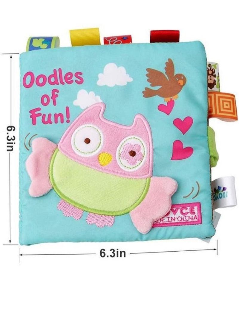 NIBEMINENT Baby’s First Non-Toxic Fabric Soft Cloth Book Set - Image 3