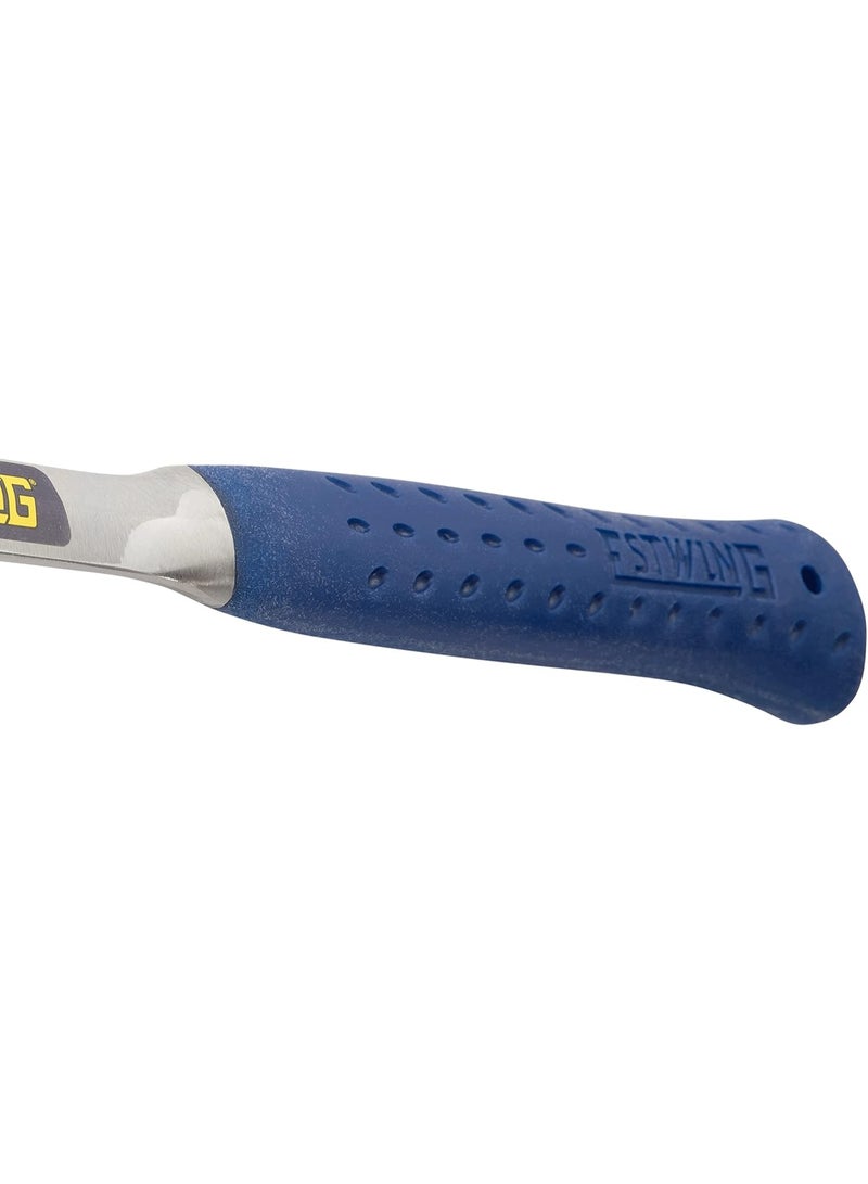 Estwing ESTWING Framing Hammer - 20 oz Straight Rip Claw with Milled Face & Shock Reduction Grip - E3-20SM  - Image 2