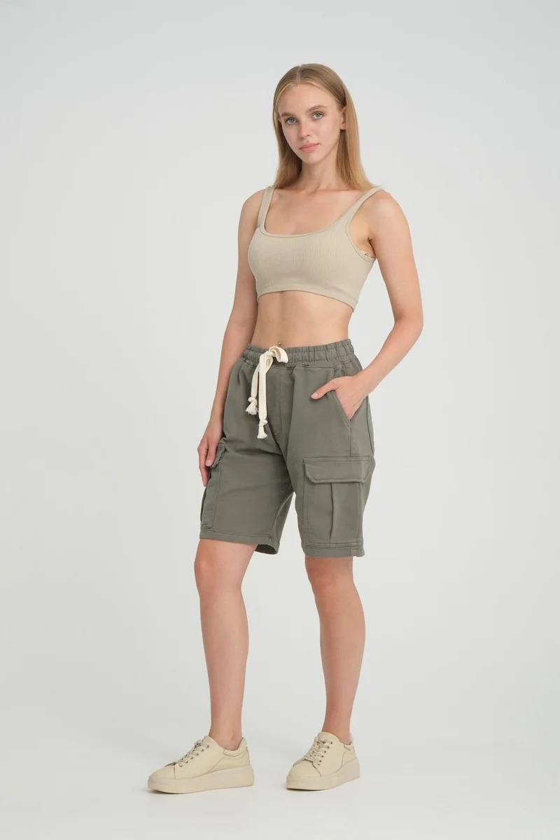Alexander Gardi Comfort Fit Bermuda Shorts with Cargo Pocket (Ag-2y)