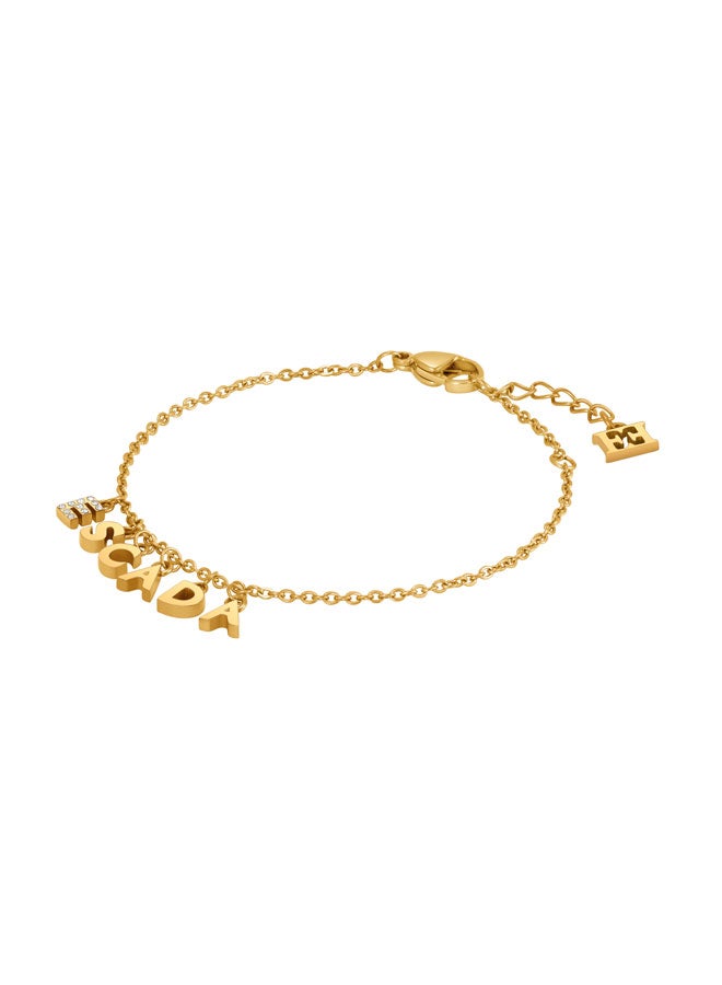 ESCADA Belle Gold Plated Stainless Steel Bracelet for Women 140mm - Image 1