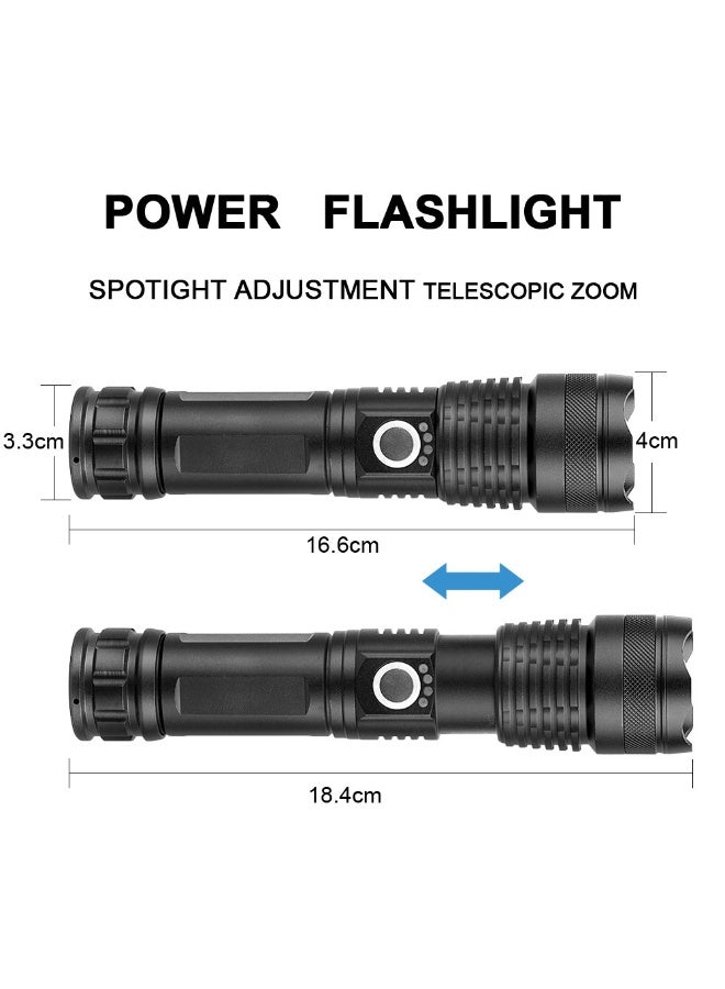 Multifunctional High-Power Aluminum Alloy Flashlight  - Image 3