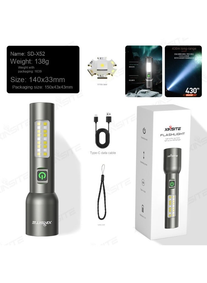Multifunctional High-Power Aluminum Alloy Flashlight  - Image 1