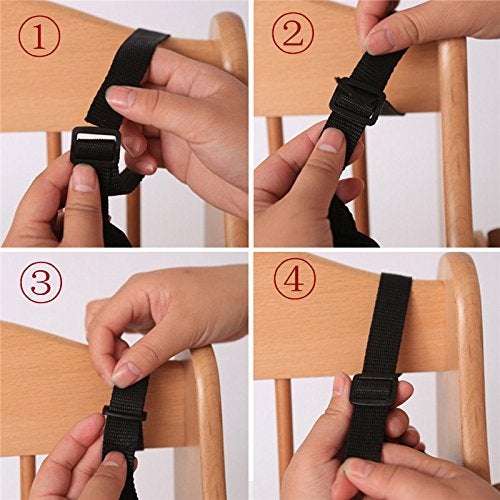 AT Seat Belt by AT,5/3/2 Point Adjustable for Baby Kid Safe Strap for Stroller High Chair (Include Shoulder Pads & Guarding Pad) - Image 5