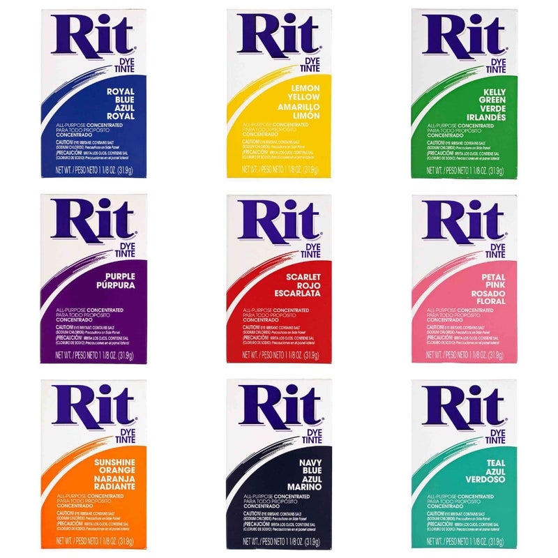 Craft County All Purpose Concentrated Rit Dye Powder Single Pack with Plastic Gloves for Clothing, DÃ©cor, and Crafts â€“ Color Remover - Image 3