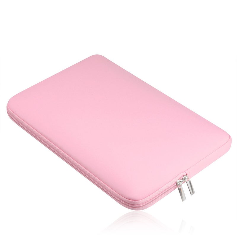 CCPK 11.6" Chromebook Case 11.6 Inch Compatible for Dell XPS 13 Surface Pro 7 12 Inch MacBook Air 11" Samsung 4 Inspiron HP Stream ASUS VivoBook Carrying Protective Laptop Sleeve Cover Neoprene, Pink - Image 4