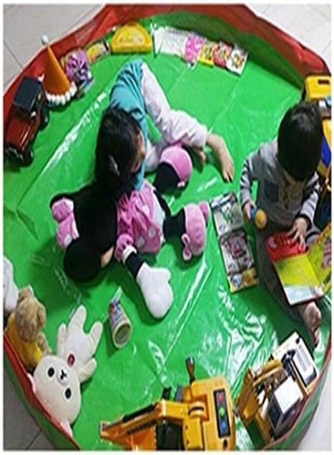 KitchenArt Multiful Mat, Korean Kimchi Mat(KimJang Mat), Kids Playmat, Camping Mat, Adhesion, More Powerful waterproof effect (55.1 inch/ 140cm Diameter, 6 inch/ 15cm height) - Image 3