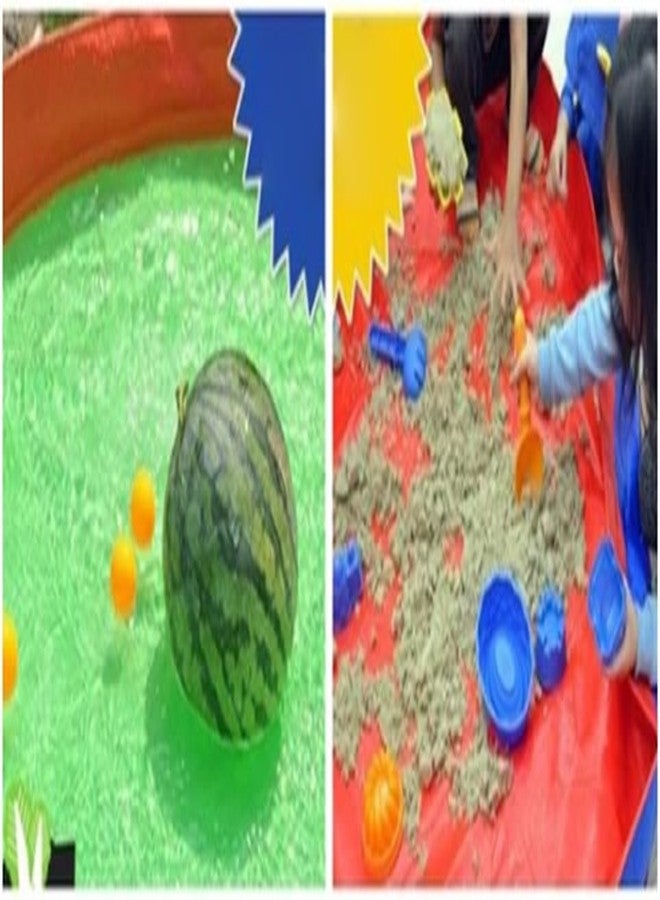 KitchenArt Multiful Mat, Korean Kimchi Mat(KimJang Mat), Kids Playmat, Camping Mat, Adhesion, More Powerful waterproof effect (55.1 inch/ 140cm Diameter, 6 inch/ 15cm height) - Image 5