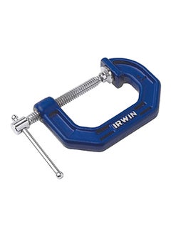 100 Series C-Clamp Blue and Silver 1 x 1.125 Inch 225101ZR
