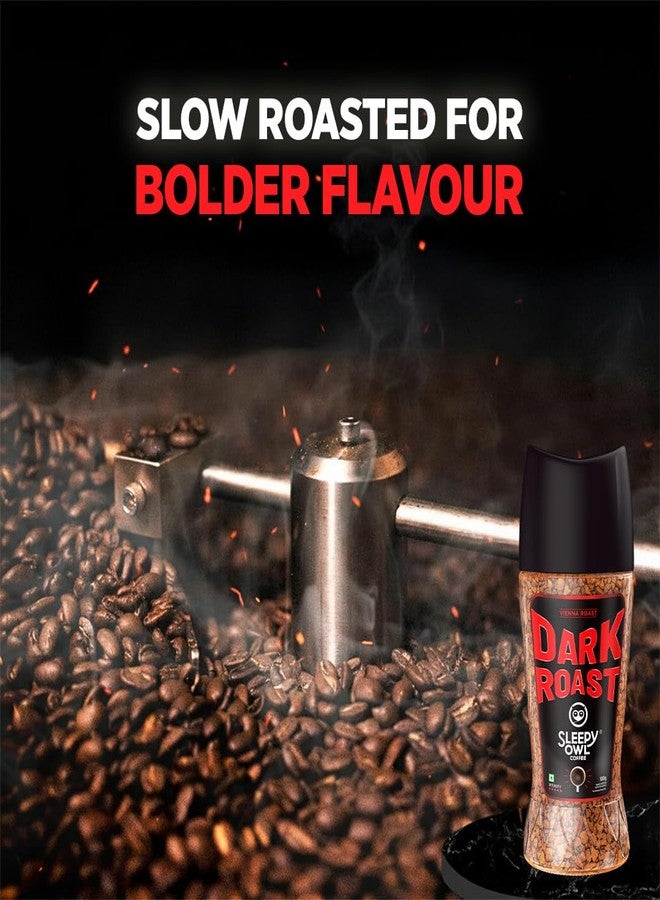 Sleepy Owl Dark Roast Coffee, 100% Pure Instant Coffee Powder 100g, Makes 50 Cups, Freeze-Dried for Freshness, Strong & Intense Coffee, Rich Café Taste, Have It Hot or Cold, Ready in Seconds - Image 4