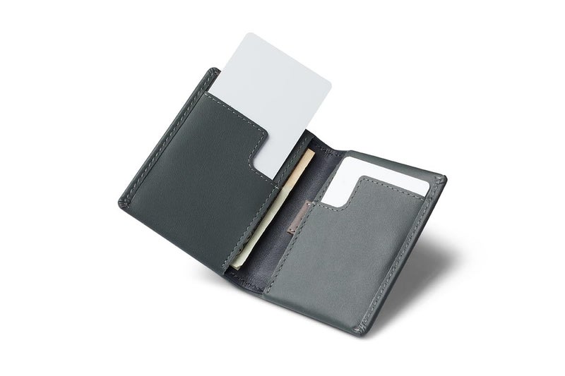 BELLROY محفظة بيلروي سليم سليف، محفظة جلدية نحيفة (حد أقصى 8 بطاقات وفواتير) - إيفرغلاد - Image 2