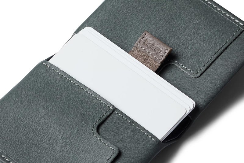 BELLROY محفظة بيلروي سليم سليف، محفظة جلدية نحيفة (حد أقصى 8 بطاقات وفواتير) - إيفرغلاد - Image 3