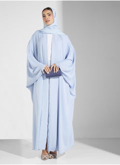 hayas closet Open Front Flared Sleeve Abaya  - Image 1
