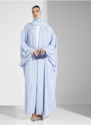 Open Front Flared Sleeve Abaya - pzsku/ZB45A3A86FEB0C2481E1BZ/45/_/1742373151/976cfd31-5e4b-41dd-8d7a-afc0be235b1e