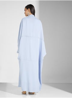 hayas closet Open Front Flared Sleeve Abaya  - Image 2